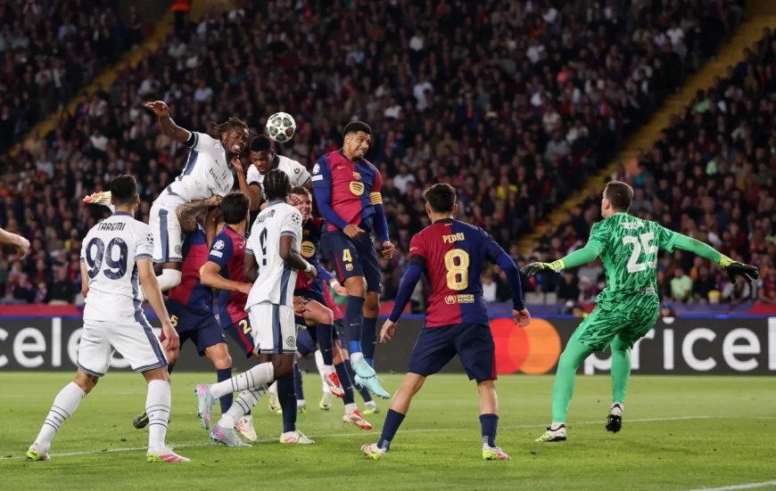 Barcelona - Inter Şampiyonlar Ligi Maçı Nefes Kesti: 3-3