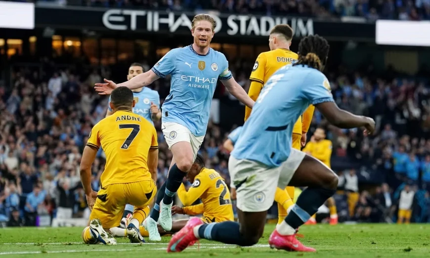 Kevin De Bruyne Attı! Manchester City, Wolverhampton'u Tek Golle Geçti