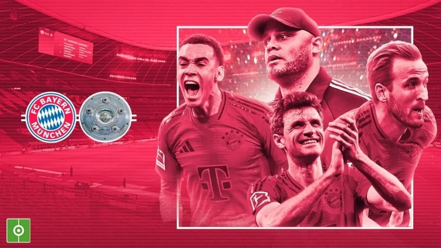 Bayern Münih, 34. Kez Bundesliga Şampiyonu