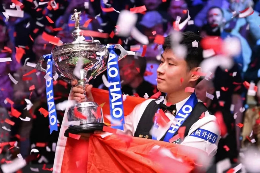 Dünya Snooker Şampiyonu Çinli Yıldız Zhao Xintong Oldu