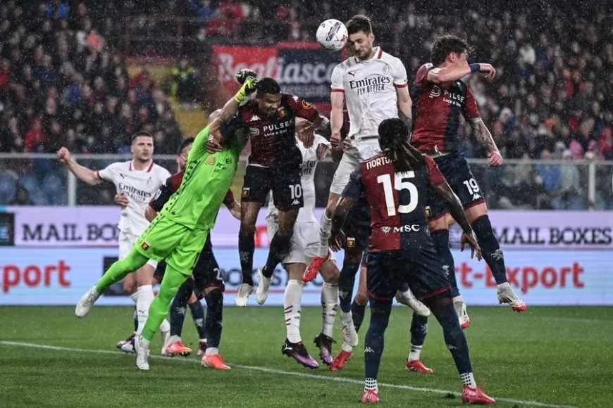 AC Milan, Genoa deplasmanından Altın Değerinde 3 Puanla Döndü