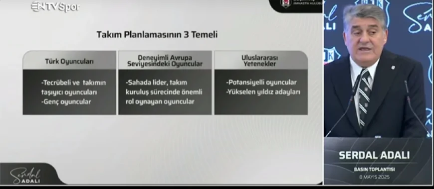 Serdal Adalı’dan seçim öncesi müjde: “Beşiktaş için kritik bir eşiği aştık”