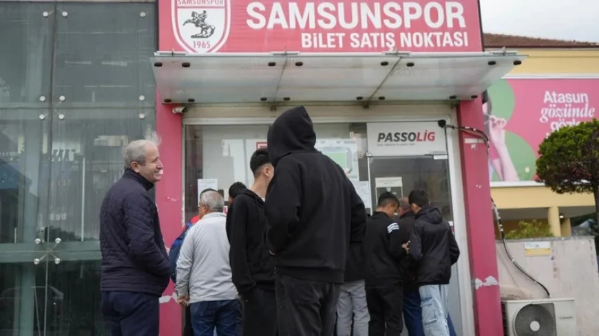 Samsunspor’dan Sivasspor Maçına Büyük İlgi: İlk Günden 23 Bin Bilet Satıldı
