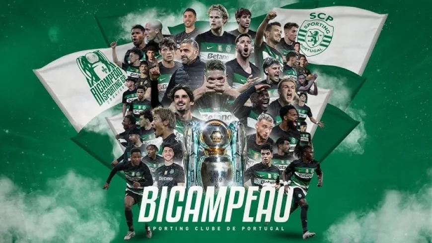 Sporting Lizbon, Portekiz Ligi'nde Şampiyonluğa Ulaştı