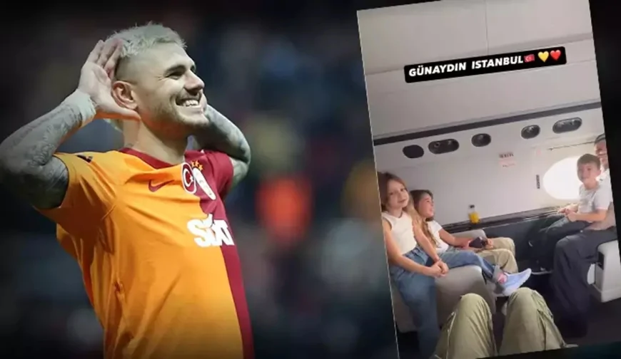 Mauro Icardi ve China Suarez Şampiyonluk Kutlaması İçin İstanbul'da