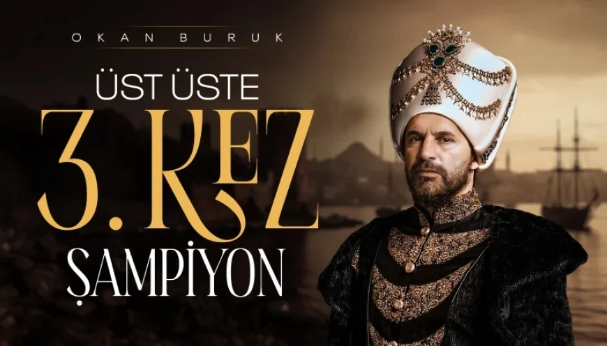 Okan Buruk, Galatasaray İle Üst Üste 3. Kez Şampiyon