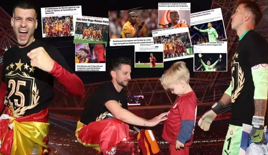 Galatasaray’ın Şampiyonluğu Avrupa’da Gündem Oldu! Kaleci Muslera Manşetlerde