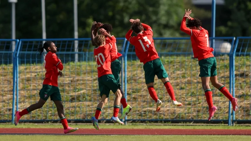 Cristiano Ronaldo'nun Oğlu Portekiz'de İlk Gollerini Attı