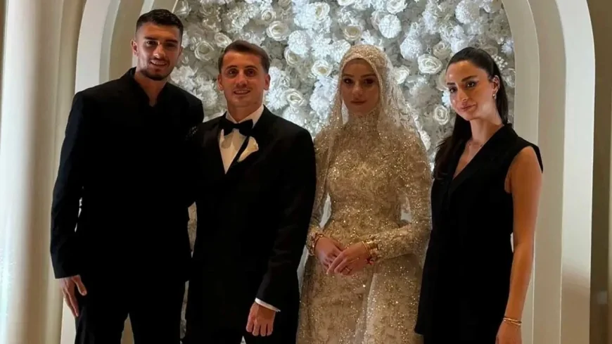 Kerem Aktürkoğlu ve Ceren Azak Kocaeli’de Evlendi