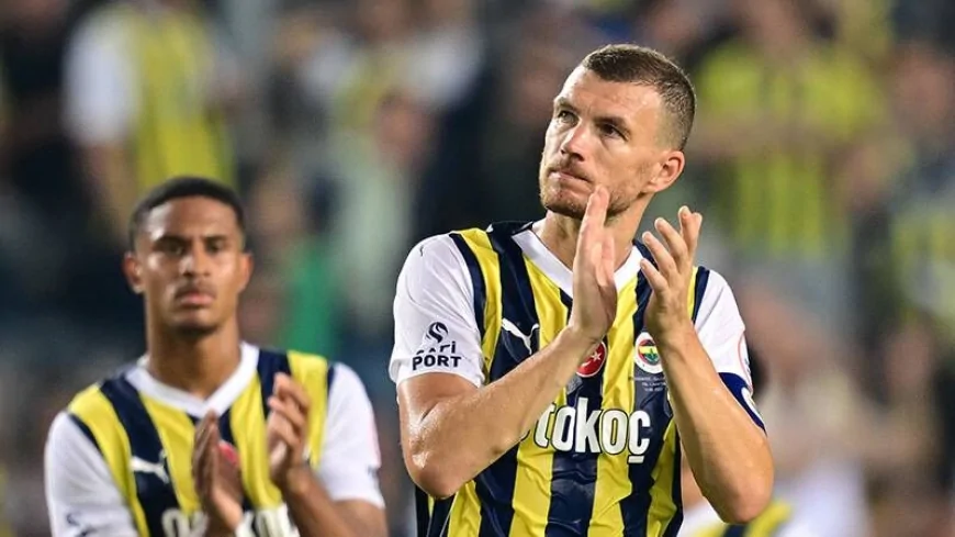 Edin Dzeko, Fenerbahçe'den Ayrıldığını Açıkladı