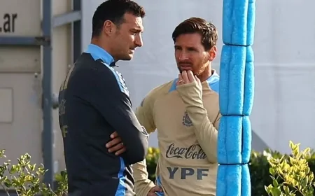 Scaloni: Messi’nin Şili Maçında İlk 11’de Olup Olmayacağına Karar Vermedim