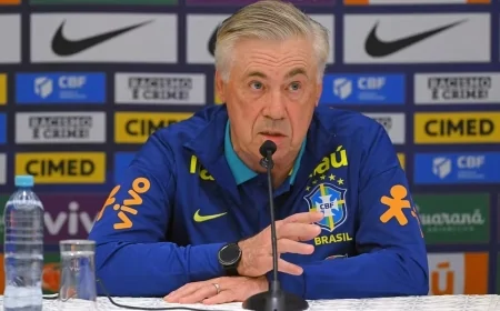 Ancelotti: “Brezilya, Vinicius Jr’ın En İyi Performansına İhtiyaç Duyuyor”
