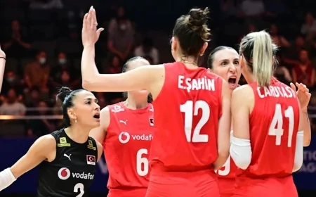 Filenin Sultanları VNL’de 3’te 3 Yaptı! Sıradaki Rakip Ev Sahibi Çin