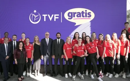 Türkiye Voleybol Federasyonu ile Gratis Arasında Sponsorluk Anlaşması