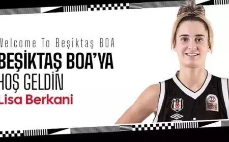Beşiktaş Kadın Basketbol Takımı’na Fransız Takviye: Lisa Lucette Djamila Berkani İmzayı Attı