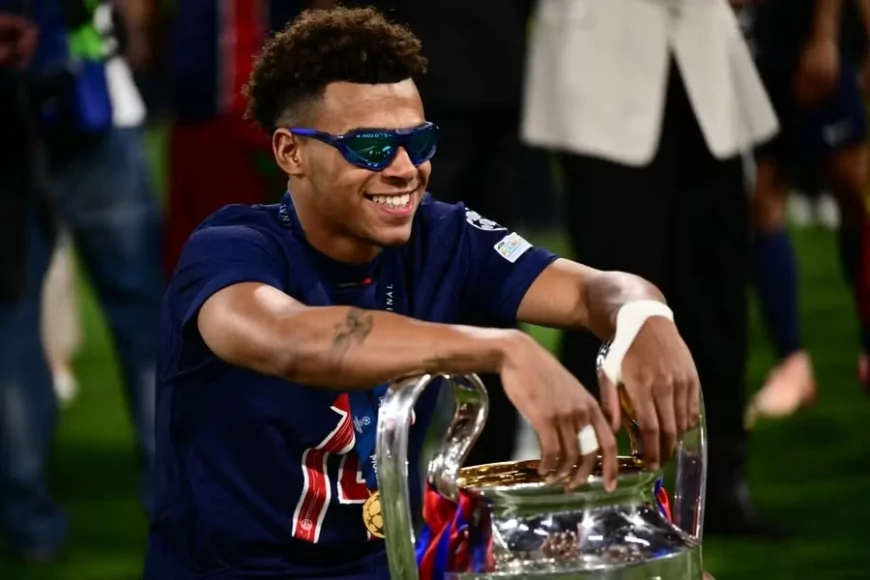 Desire Doue, PSG'nin Şampiyonlar Ligi Zaferiyle Hayallerini Gerçekleştirdi