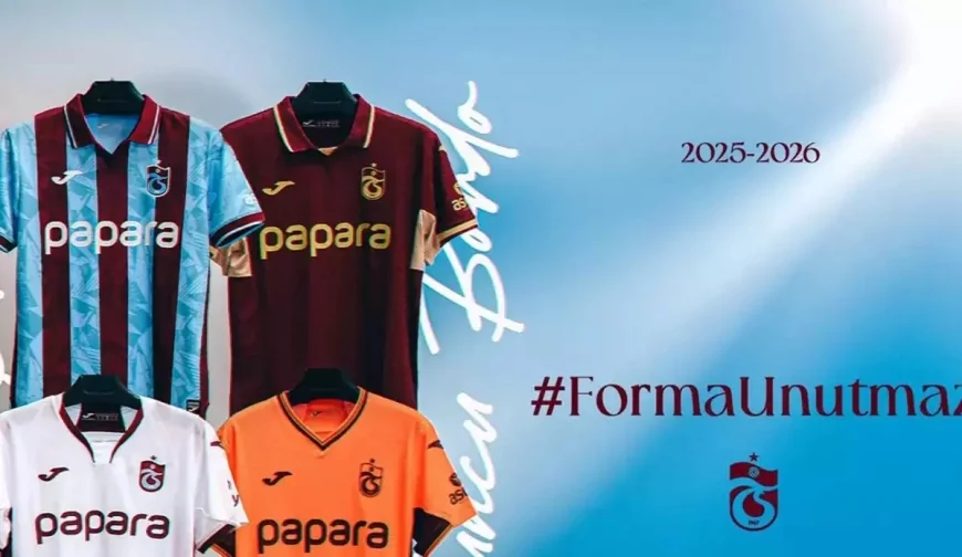 Trabzonspor’un 2025-2026 Sezonu Yeni Formaları Tanıtıldı