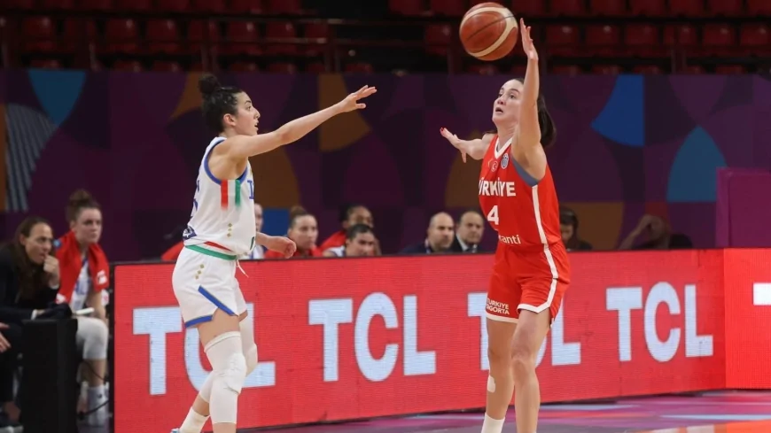 A Milli Kadın Basketbol Takımı, Avrupa Şampiyonası'na çeyrek finalde veda etti