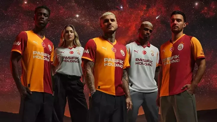 Galatasaray’ın 5 Yıldızlı Yeni Sezon Forması Tanıtıldı! Tanıtımda Icardi, Uzi ve Sane Sürprizi