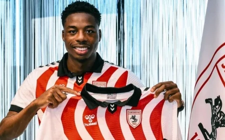 Samsunspor Hollanda'lı Futbolcu Anthony Musaba'yı Kadrosuna Kattı
