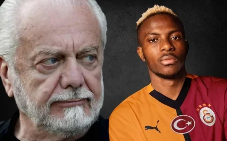 Victor Osimhen Napoli'nin bu sabah yaptığı sağlık kontrollerine davet edilmedi