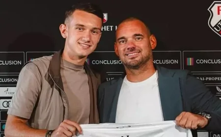 Wesley Sneijder’in Oğlu Resmen Utrecht’de