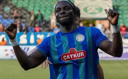 Çaykur Rizespor, Ali Sowe ile 3 yıllık anlaşma sağladı