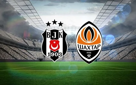 Beşiktaş - Shakhtar Donetsk maçı ne zaman, saat kaçta, hangi kanalda?