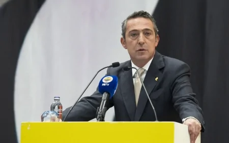 Fenerbahçe'de başkan Ali Koç'tan Bankalar Birliği açıklaması