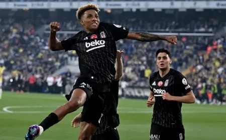 Beşiktaş'ta Gedson Fernandes'e rekor veda