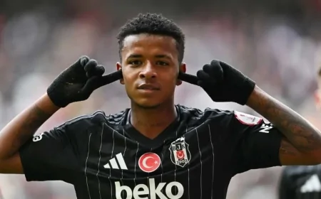 Beşiktaş'ın genç yıldızı Keny Arroyo şaşırtıcı Instagram paylaşımı