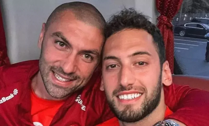 Burak Yılmaz'dan Hakan Çalhanoğlu açıklaması