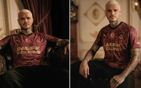 Galatasaray alternatif formasını tanıttı