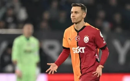 Galatasaray Frankowski transferini KAP'a bildirdi