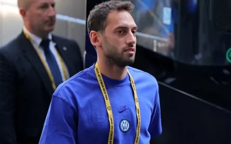 Hakan Çalhanoğlu'ndan Galatasaray'a mesaj