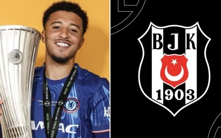 Jadon Sancho'dan Beşiktaş'a kötü haber