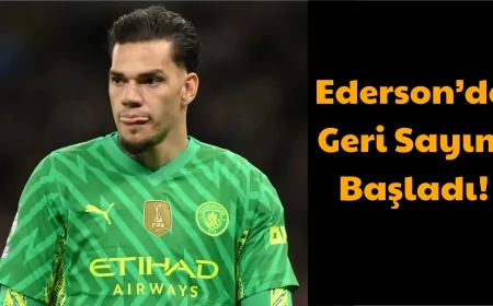 Galatasaray Ederson Transferinde Mutlu Sona Çok Yakın! Antrenmana Çıkmadı