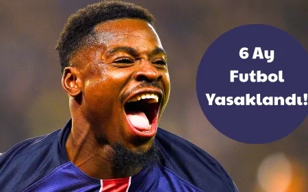 Son Dakika! Galatasarayın Eski Futbolcusuna 6 Ay Futbol Yasaklandı!