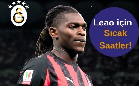 Galatasaray'da Transfer Hareketi, Hedef Rafael Leao! Barış Alper Yılmaz'ın boşluğunu Milan'ın Yıldızı ile Dolduracak...