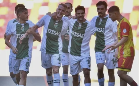 Bursaspor gol olup yağdı! Yeni Malatyaspor 0-8 Bursaspor maç özeti