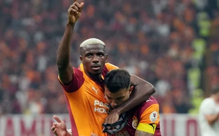 Victor Osimhen maç sonu açıklamalarda bulundu