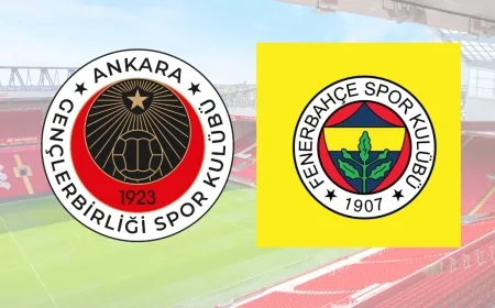 Gençlerbirliği - Fenerbahçe Maçı Hangi Kanalda? Maç Kadrosu (İlk 11)