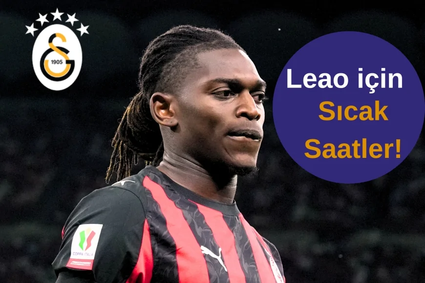 Galatasaray'da Transfer Hareketi, Hedef Rafael Leao! Barış Alper Yılmaz'ın boşluğunu Milan'ın Yıldızı ile Dolduracak...