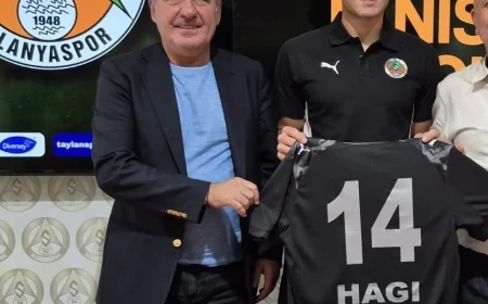 Hagi'nin oğlu Türkiye döndü! lanis Hagi Alanyaspor'da