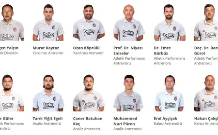 Sergen Yalçın'ın teknik ekibi belli oldu