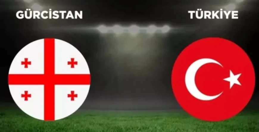Gürcistan 2-3 Türkiye Maçı Özeti (Dakika Dakika Canlı Skor)