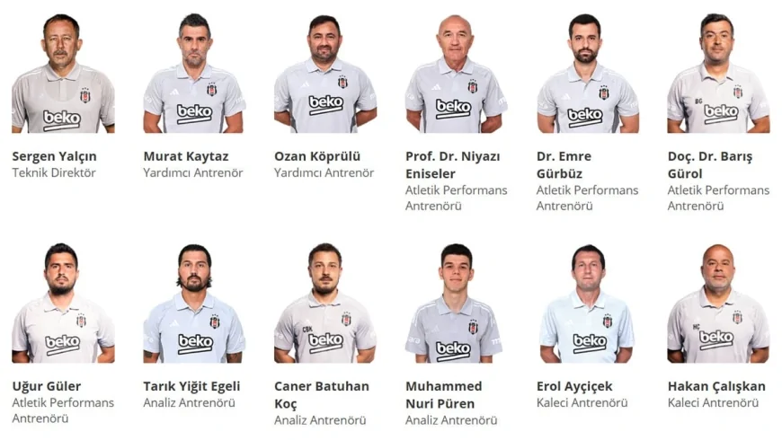 Sergen Yalçın'ın teknik ekibi belli oldu