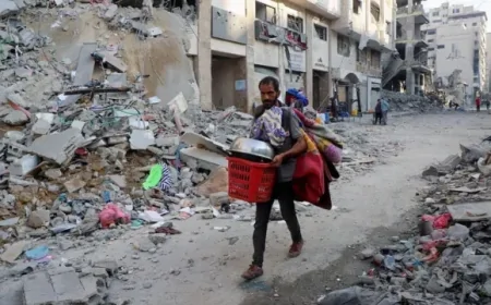 Gazze'de 2 Yıllık Savaşta 67 Bin 173 Kişi Öldü