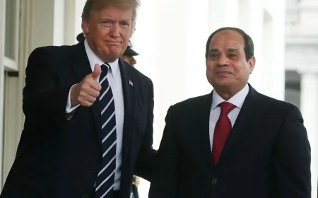 Sisi, Donald Trump'ı Mısır'a Davet Etti
