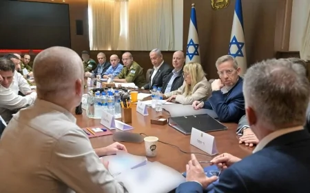Times of Israel: İsrail Güvenlik Kabinesi Toplandı